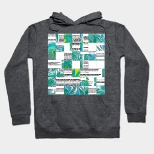 Bright Marbled Villette Montage Hoodie